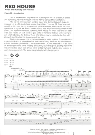 Jimi Hendrix - Signature licks