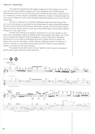 Jimi Hendrix - Signature licks