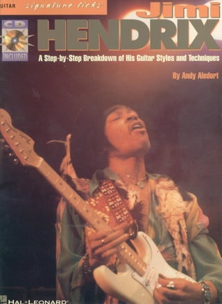 Jimi Hendrix - Guitar Signature Licks (Song Book)