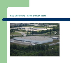 FXG-Orion Twnp – Aerial of Truck Docks
 