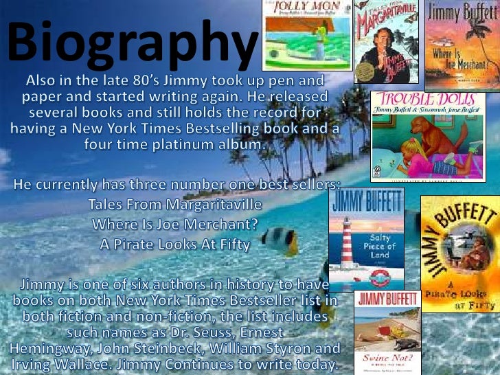 Jimmy Buffett Books Fiction 20 Best Jimmy Buffett Books To Read In
