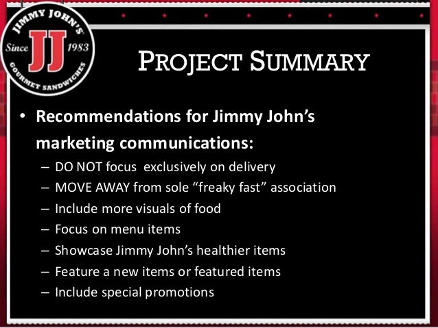 Jimmy John s Speed dating