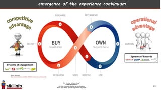 emergence of the experience continuum
63
 