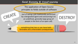 Social Economy & Crowd-sourcing
for
enterprises
80
 