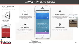 DANGER ?? Share secretly
82
 
