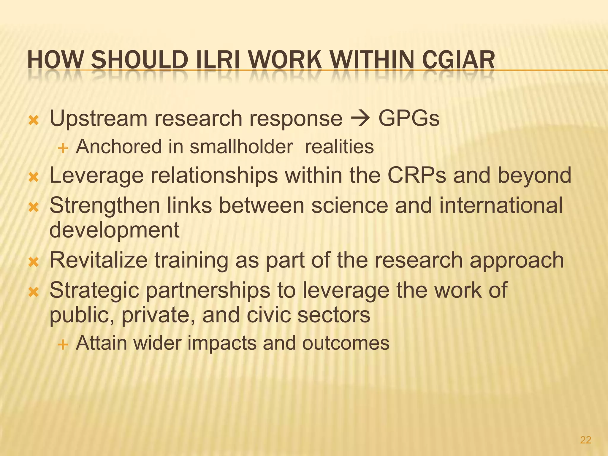 What Comes out of the Hopper: Decision-making criteria
