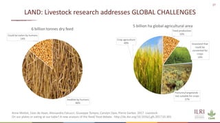 Science-fiction or science-fact? Research for sustainable livestock agri-food systems