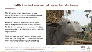 Science-fiction or science-fact? Research for sustainable livestock agri-food systems