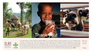 Science-fiction or science-fact? Research for sustainable livestock agri-food systems