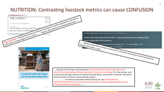 Science-fiction or science-fact? Research for sustainable livestock agri-food systems