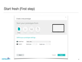 Start fresh (First step)
4
 