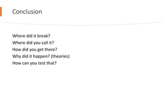 How to read stack trace in c# | PDF