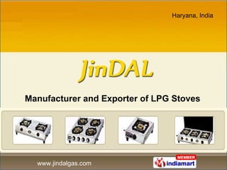 Manufacturer and Exporter of LPG Stoves 