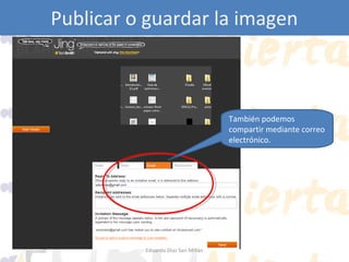 Publicar o guardar la imagen

También podemos
compartir mediante correo
electrónico.

Eduardo Díaz San Millán

 
