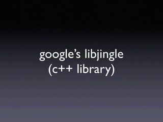 Jingle Technology Overview