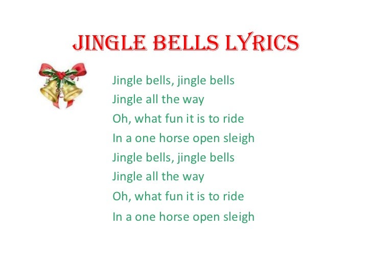 jingle bells lyrics christmas carols jingle bell