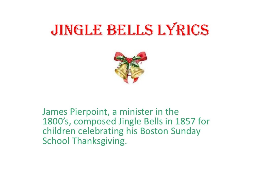 Jingle Bells lyrics