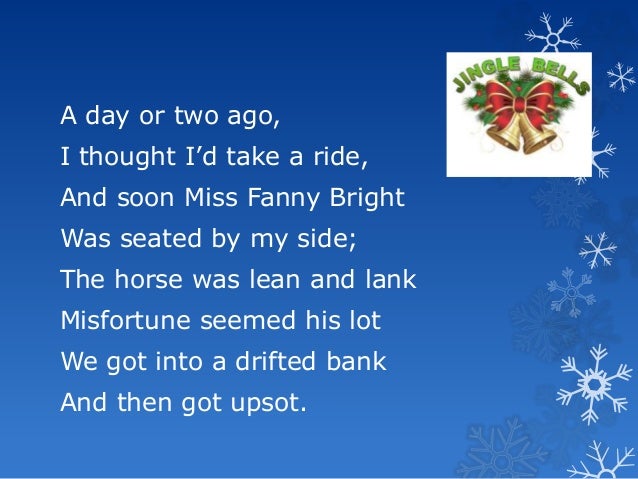 Jingle bells lyrics jm