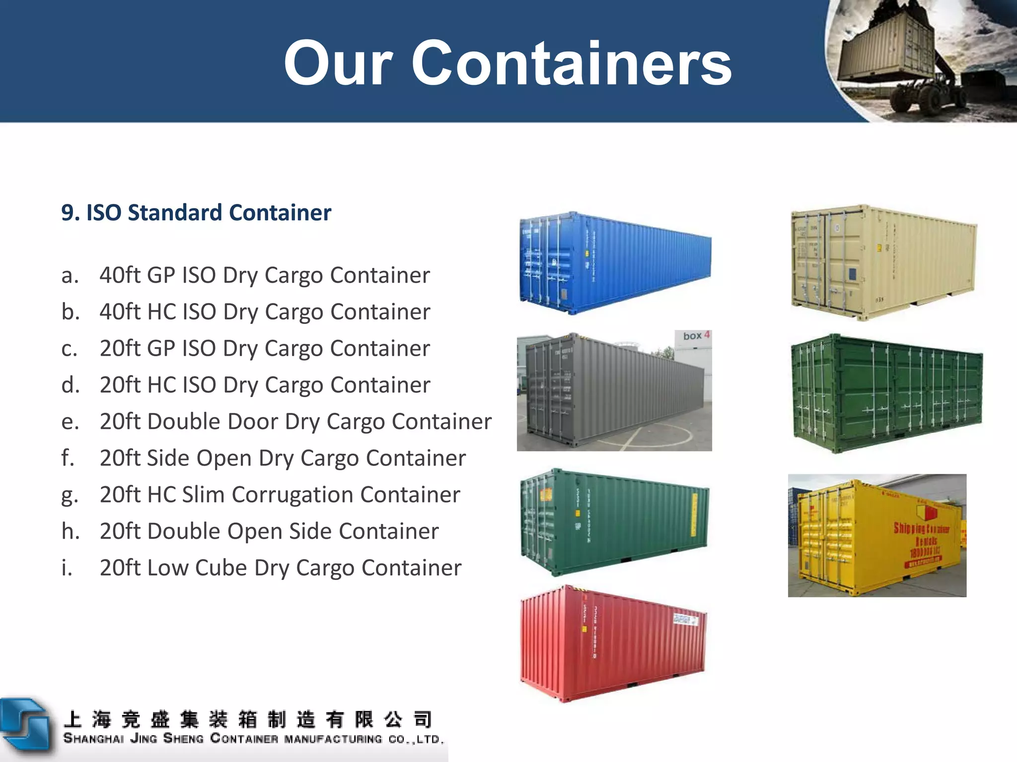 Quality containers from China in competitive price | PDF