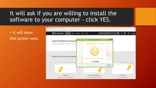 how to install jing on my computer