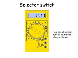 Digital & Analog Mulitmeters | PPT