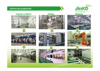 Centros de producción

      Lingotes y Obleas   Células   Módulos




                                              12
 