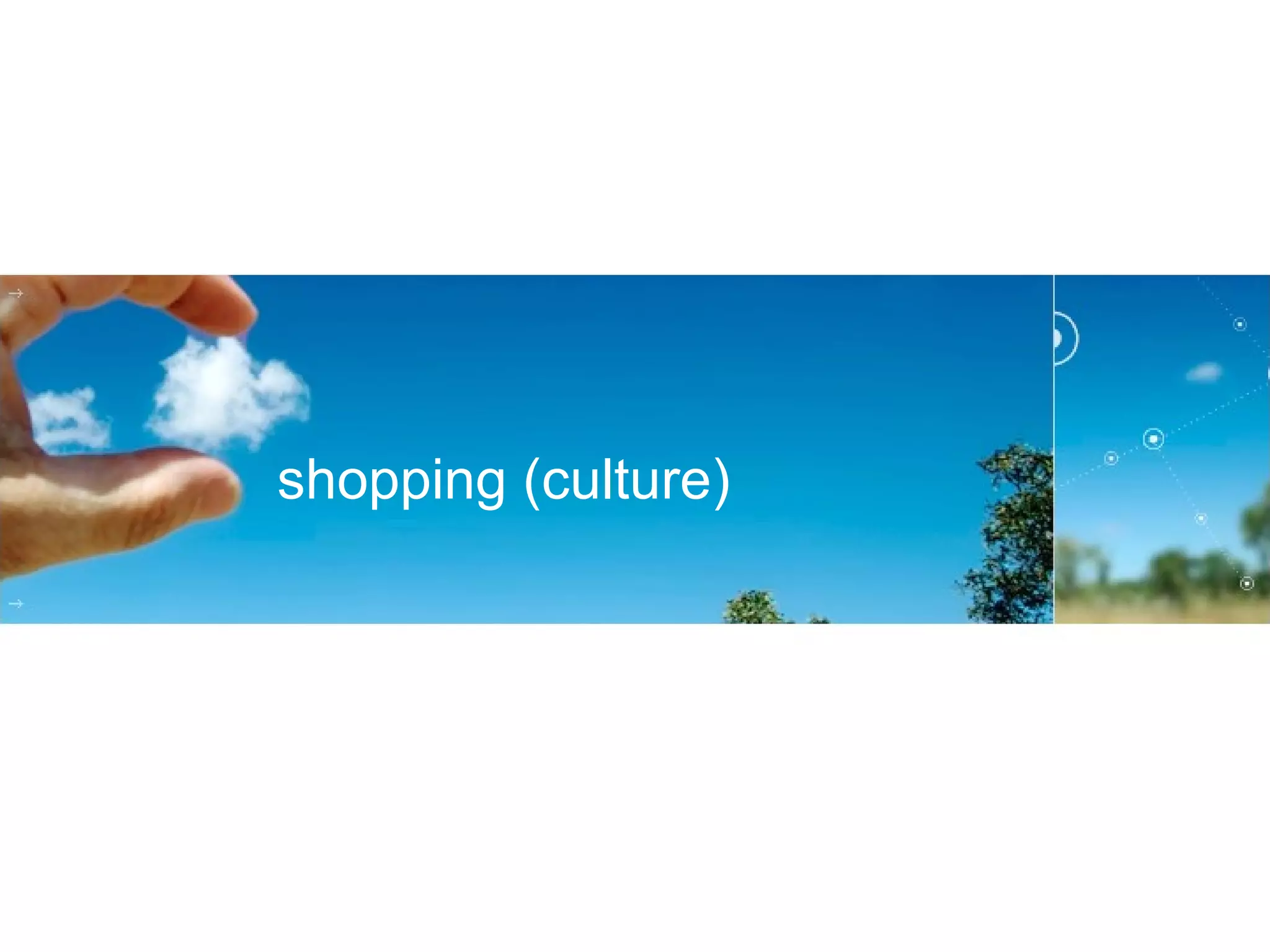 shopping (culture) 