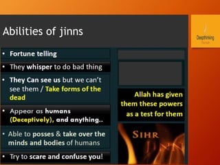 Abilities of jinns
 