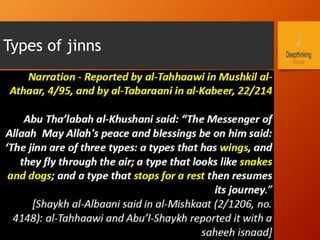 Types of jinns
 