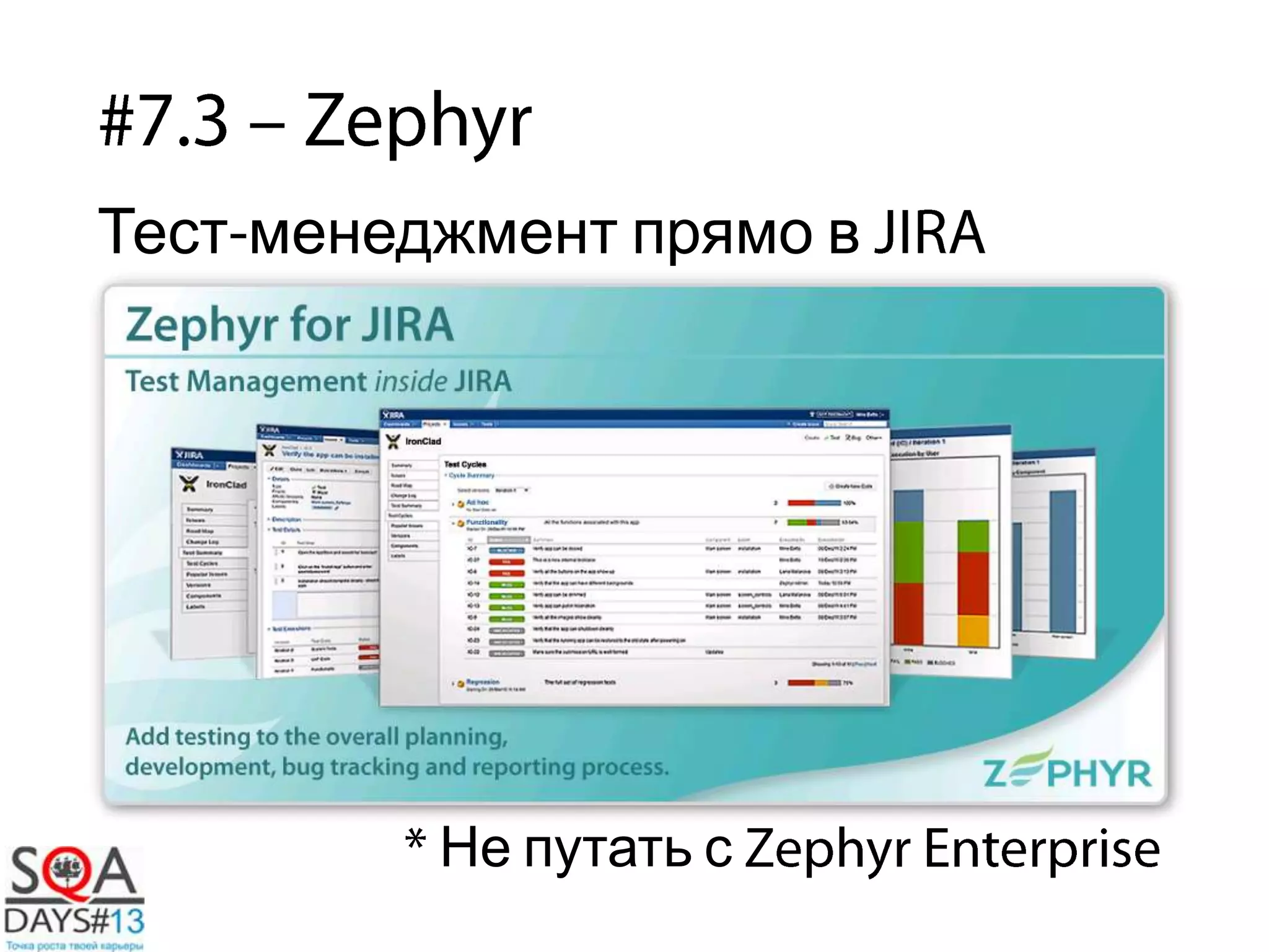 Не путать с
Тест менеджмент прямо в