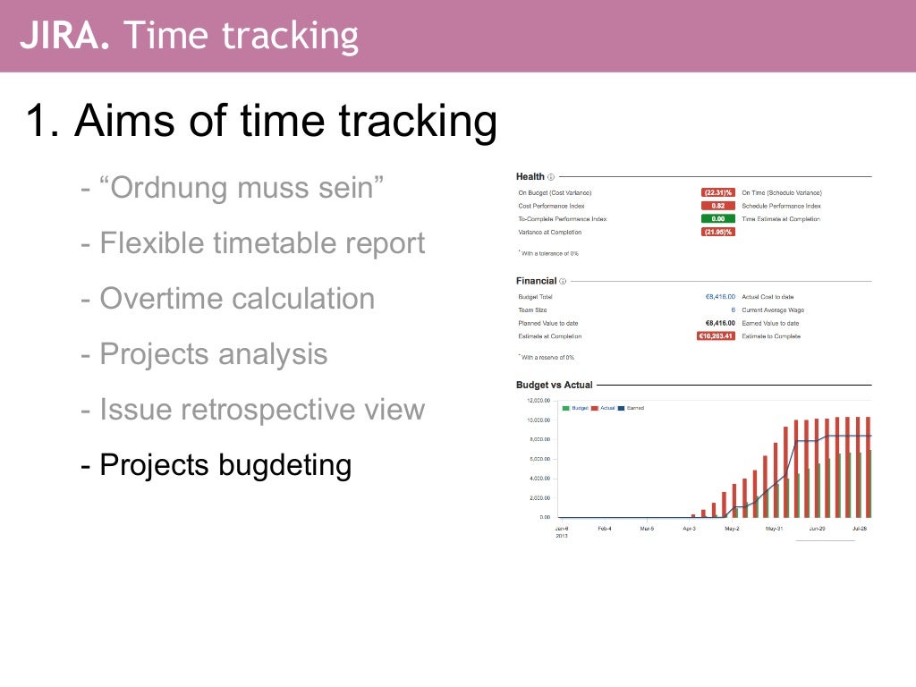 JIRA Time Tracking And Issue Workflow