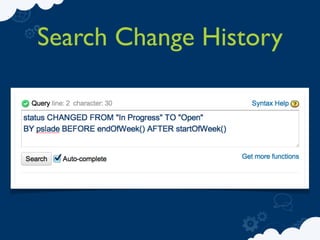 Search Change History
 