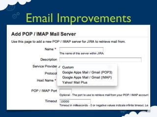 Email Improvements
 