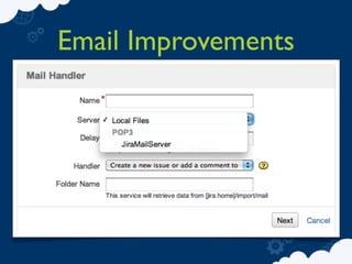 Email Improvements
 