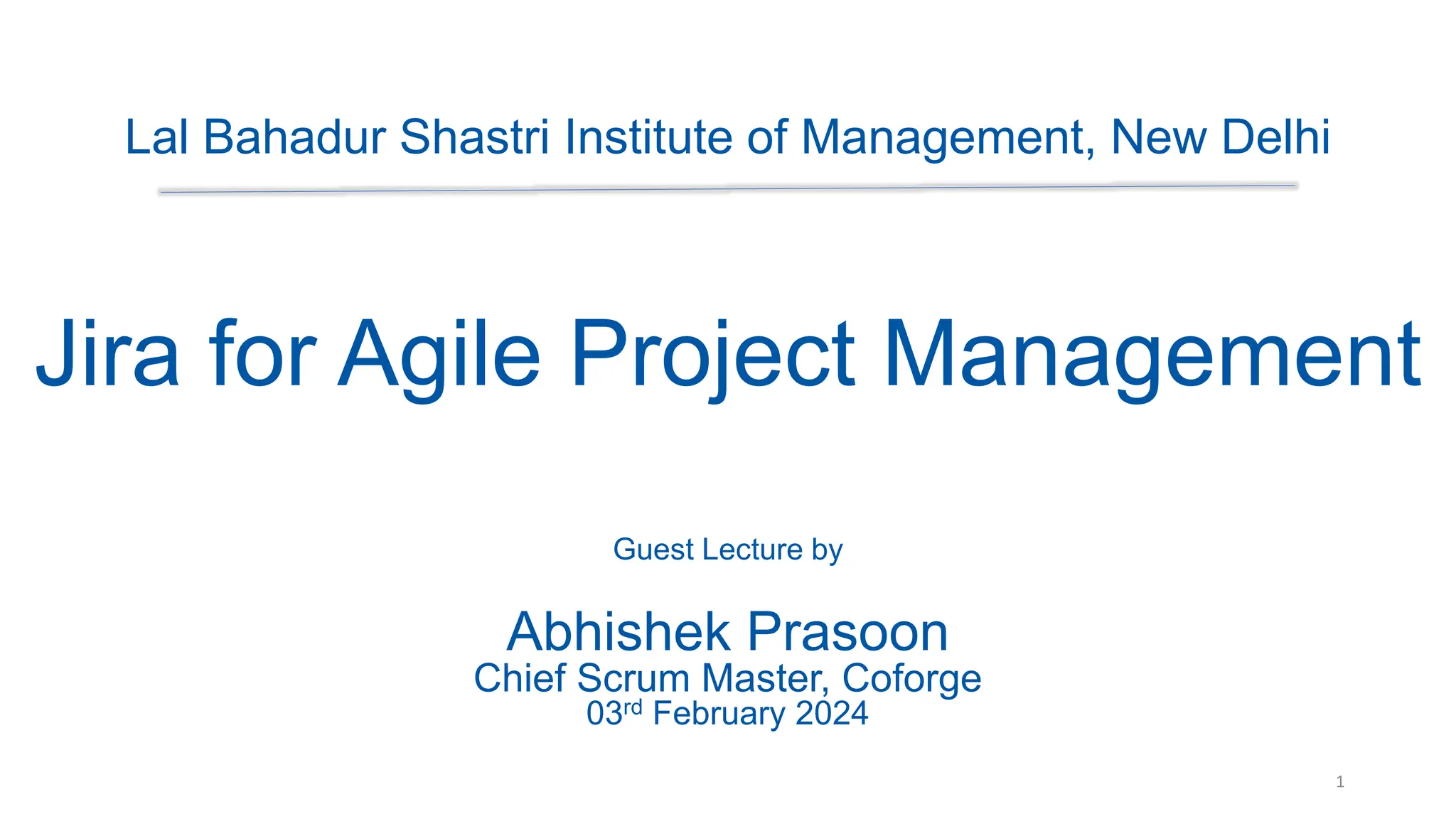 Jira for Agile Project Management.pptx