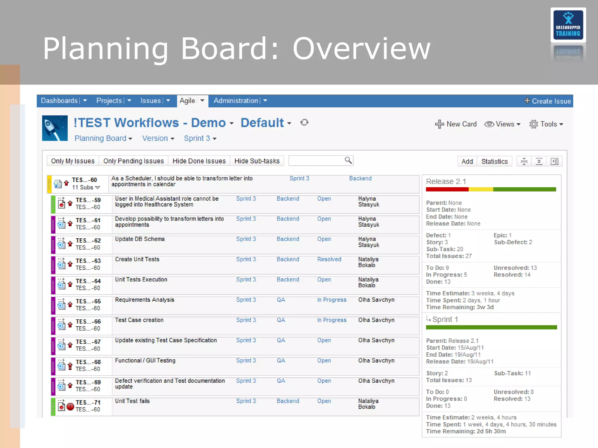 Planning Board: Overview
 