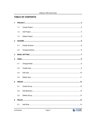 [오픈소스컨설팅]Atlassian JIRA Quick Guide | PDF