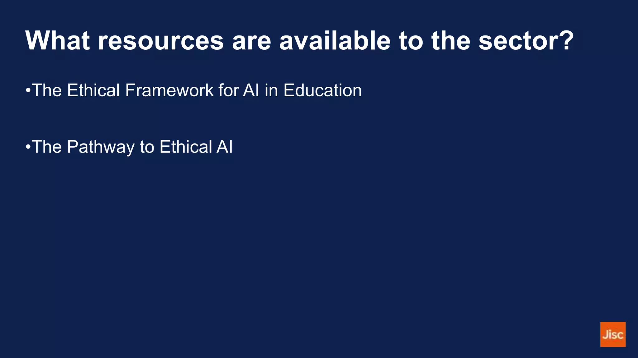 An introduction to the ethics of AI in education | PPTX