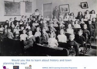 Would you like to learn about history and town  planning this way? 