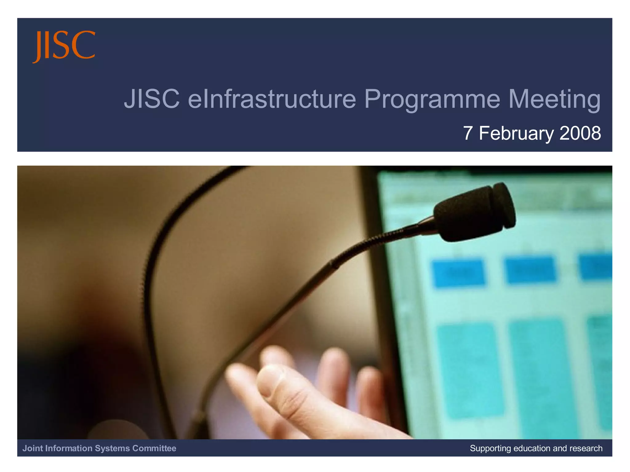 JISC Project Management Guidelines | PPT