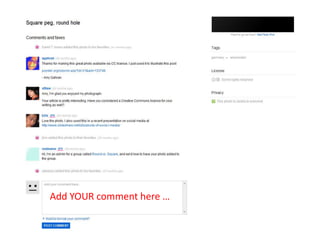 Add YOUR comment here …