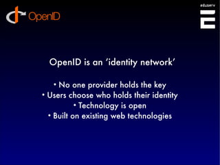 Identity - Future Directions