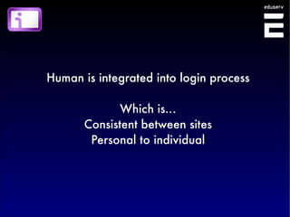 Identity - Future Directions