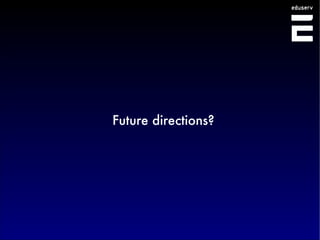 Identity - Future Directions