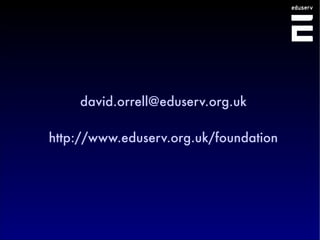 Identity - Future Directions