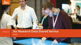 Update
Jisc Research Data Shared Service26/Sep/2016
 