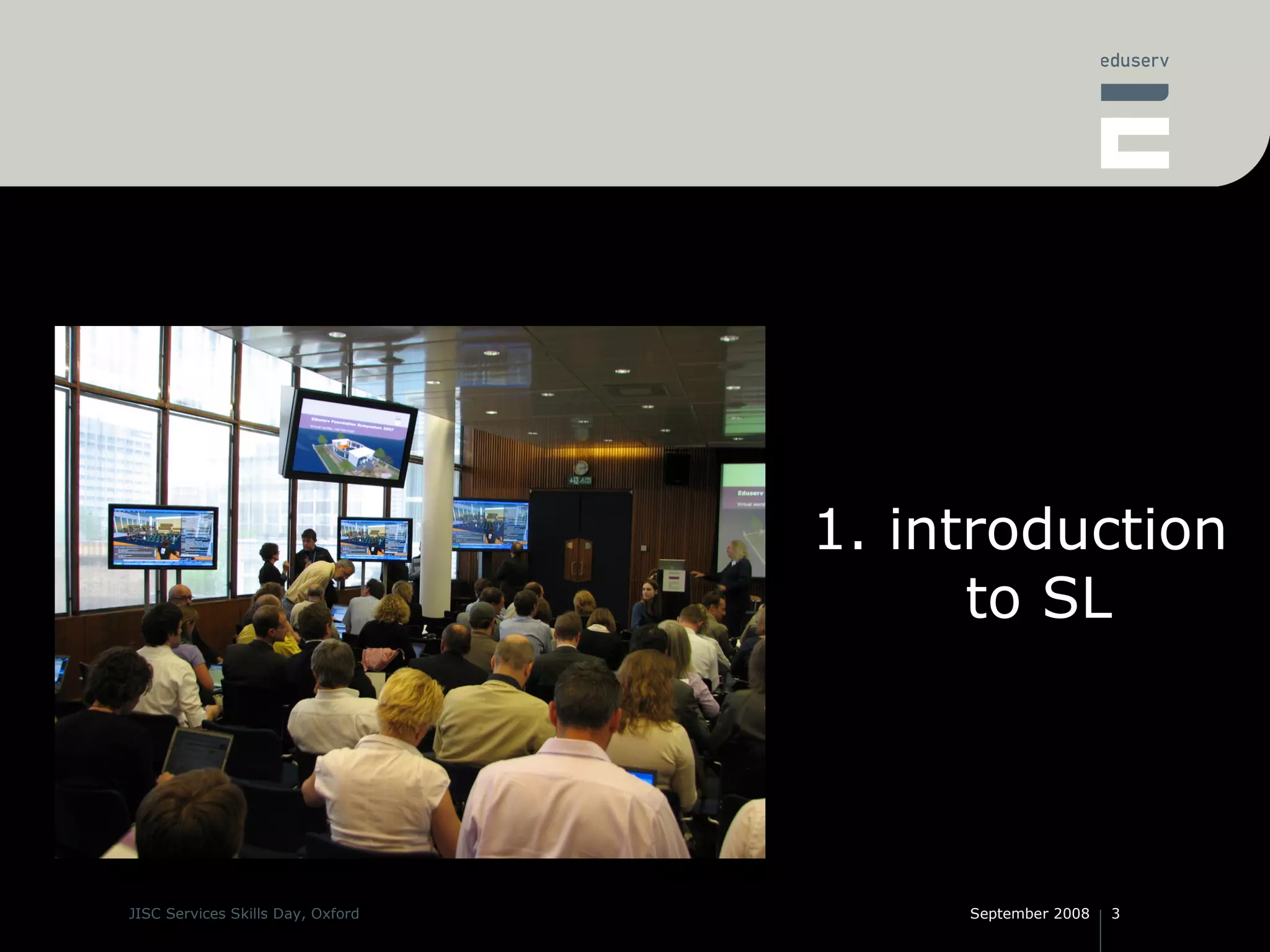 some issues to think about 1. introduction to SL 