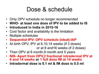 LATEST IAP GUIDELINES OF IMMUNISATION | PPT