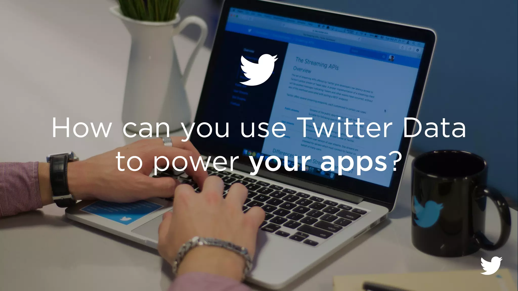 How can you use Twitter Data 
to power your apps? 
 