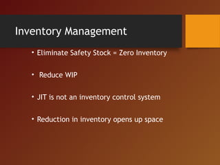 Zero Inventory Management Just in time | PPT